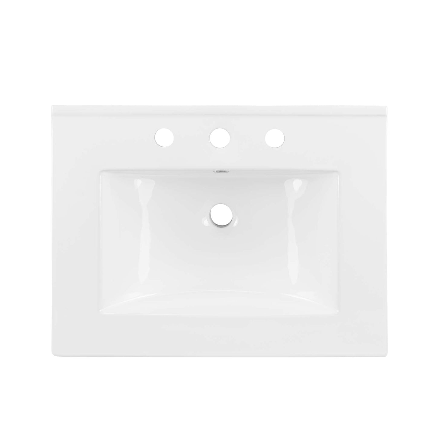 Modway - Cayman 24" Bathroom Sink by Modway  Bathroom Vanities White - EEI-3766-WHI