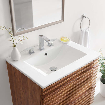 Modway - Cayman 24" Bathroom Sink by Modway  Bathroom Vanities White - EEI-3766-WHI