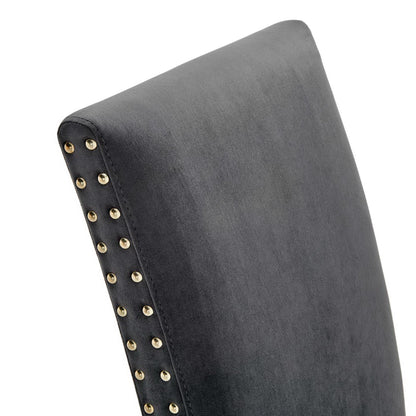 Modway - Parcel Performance Velvet Dining Side Chairs Set of 2 by Modway  Bar and Dining Dining Chairs Brown - EEI-3779-CHA