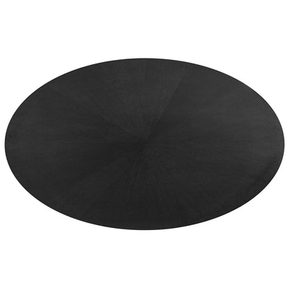 Modway - Crossroads 71" Oval Wood Dining Table by Modway  Bar and Dining Bar and Dining Tables Black - EEI-3849-BLK