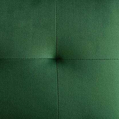 Modway Outlet Privy Gold Stainless Steel Performance Velvet Bar Stool by Modway  Bar and Dining Furniture Gold Emerald - EEI-3856-GLD-EME