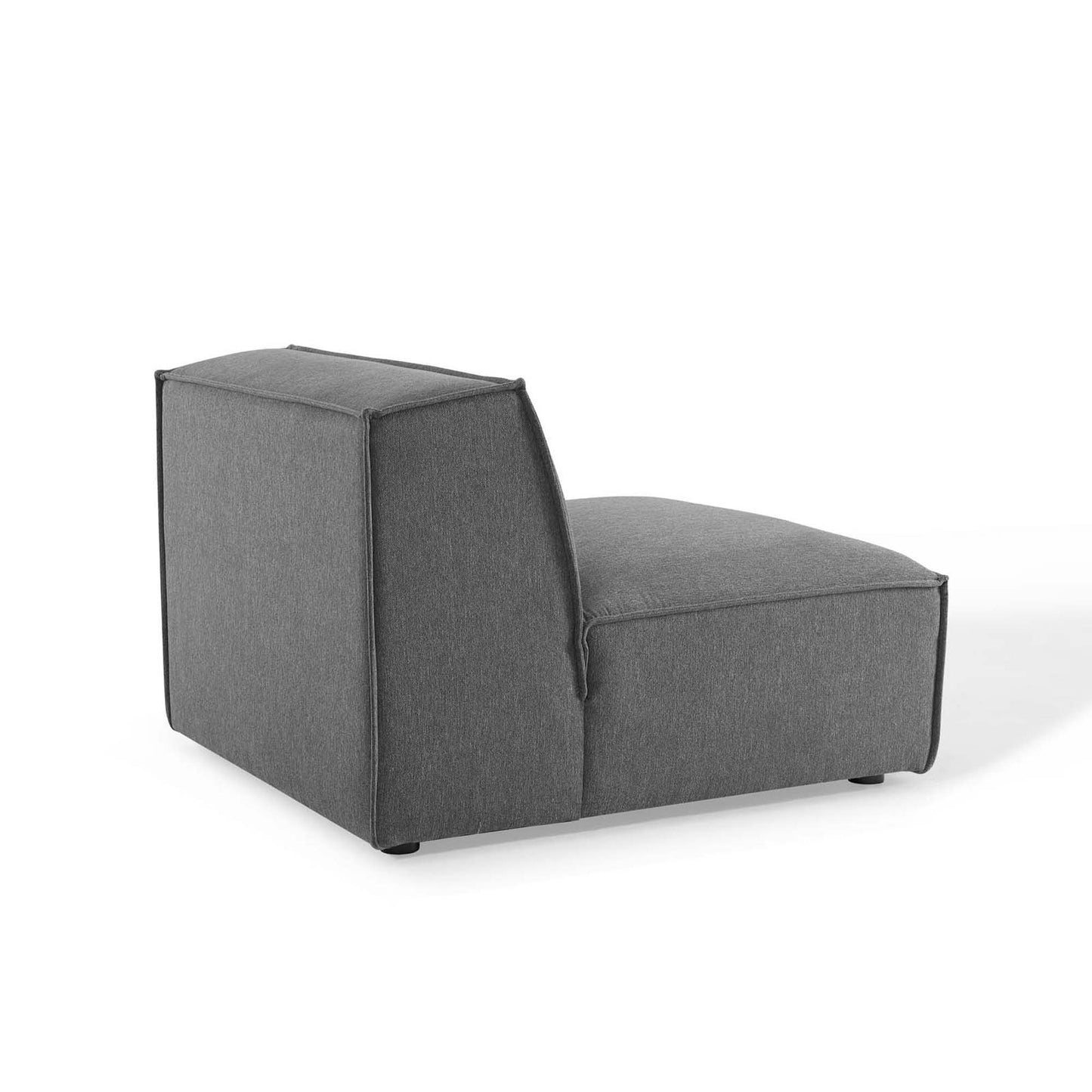 Modway - Restore Sectional Sofa Armless Chair by Modway  Living Room Sofas and Armchairs Gray - EEI-3872-CHA