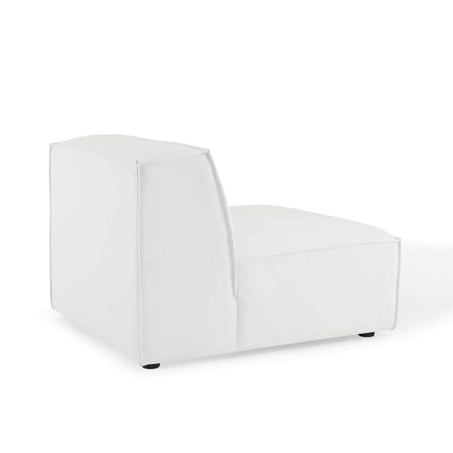 Modway - Restore Sectional Sofa Armless Chair by Modway  Living Room Sofas and Armchairs White - EEI-3872-WHI