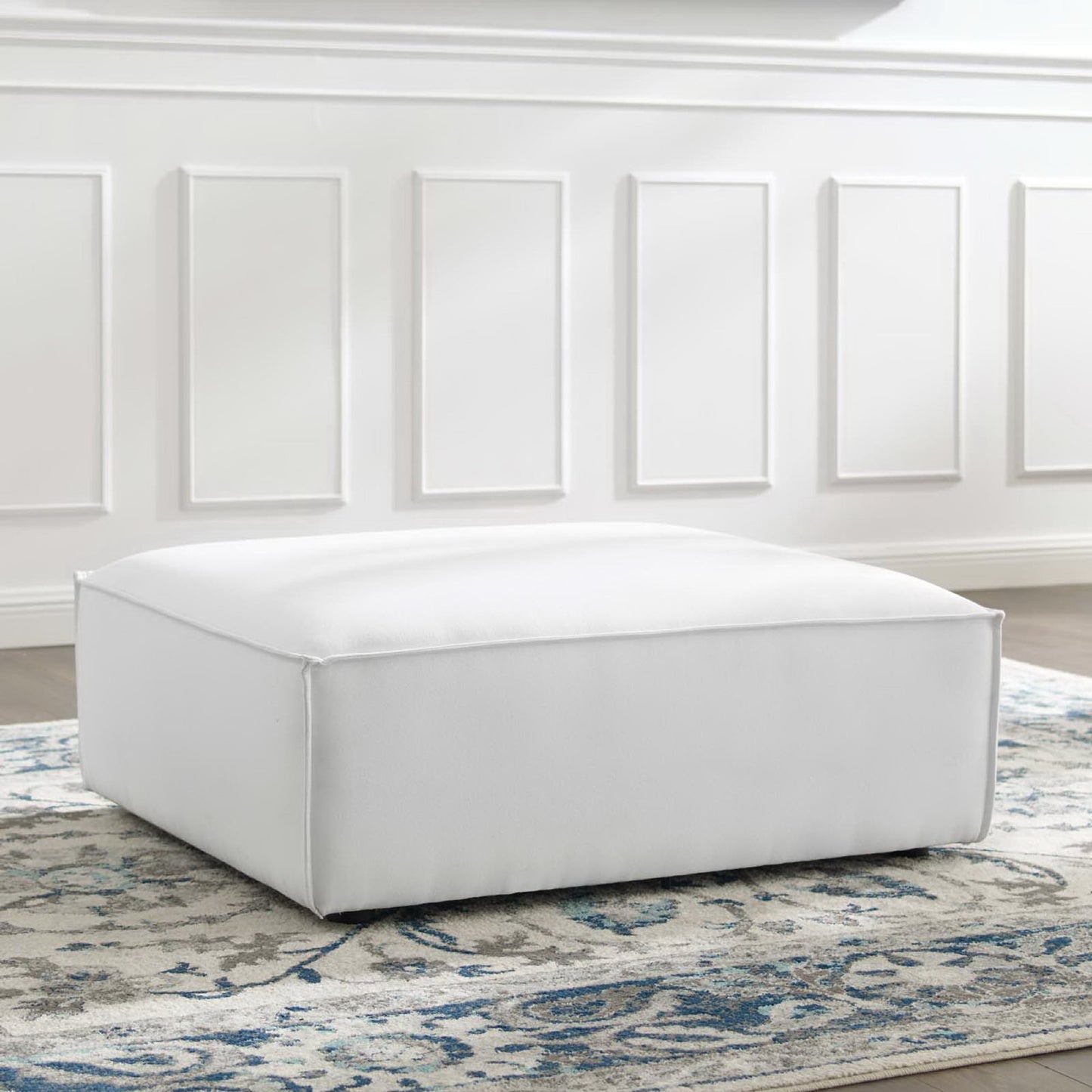 Modway - Restore Ottoman by Modway  Living Room Sofas and Armchairs White - EEI-3873-WHI