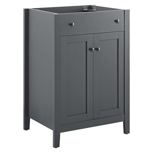 Modway - Nantucket 24" Bathroom Vanity Cabinet (Sink Basin Not Included) by Modway  Bathroom Vanities Gray - EEI-3875-GRY
