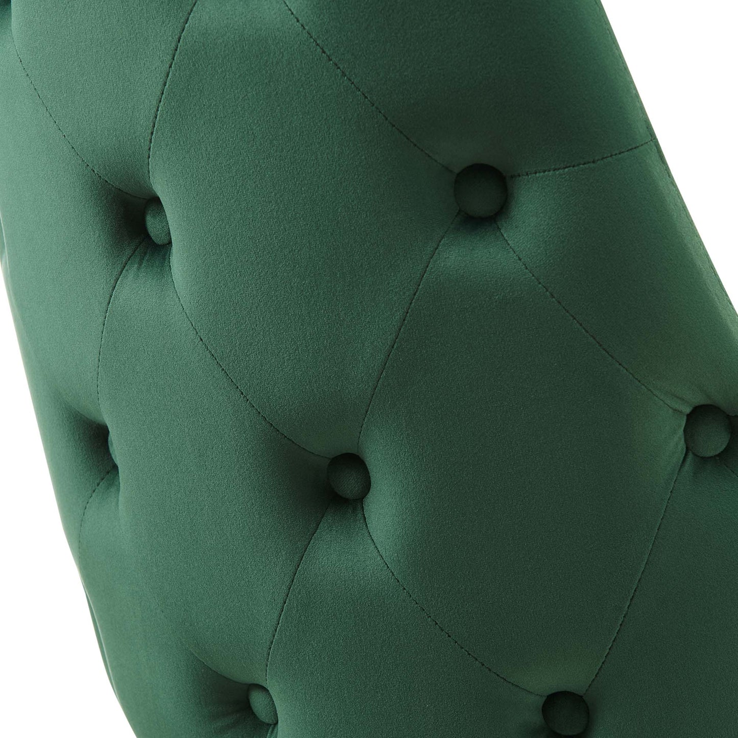 Modway Outlet Adorn Tufted Performance Velvet Dining Side Chair by Modway  Bar and Dining Furniture Green - EEI-3907-GRN