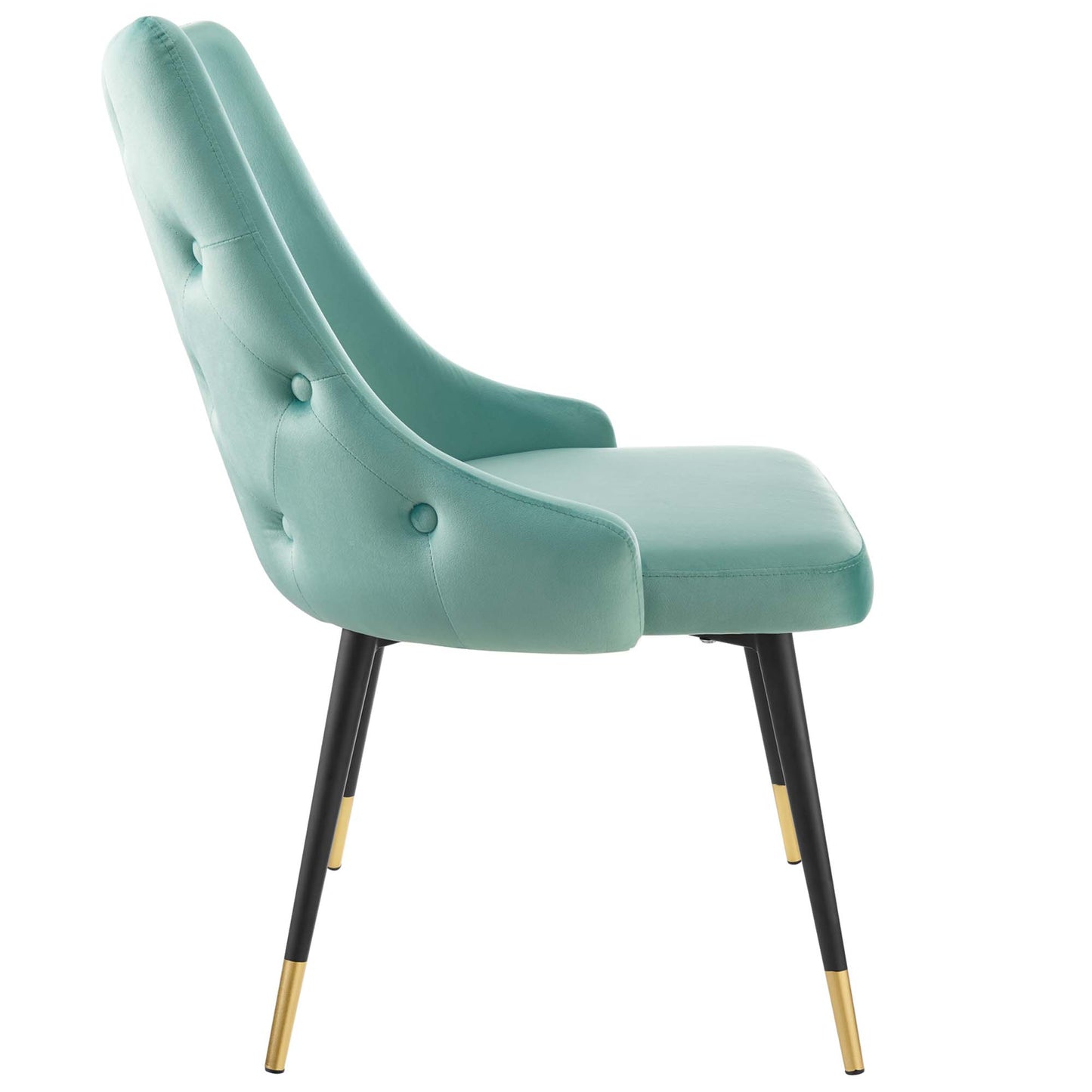Modway Outlet Adorn Tufted Performance Velvet Dining Side Chair by Modway  Bar and Dining Furniture Mint - EEI-3907-MIN