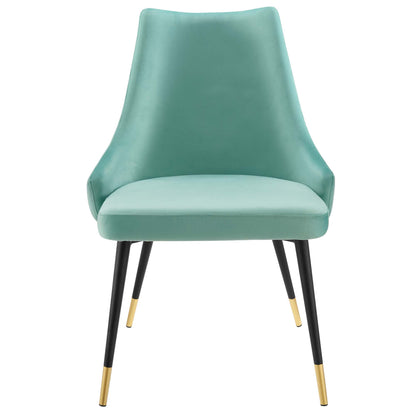 Modway Outlet Adorn Tufted Performance Velvet Dining Side Chair by Modway  Bar and Dining Furniture Mint - EEI-3907-MIN