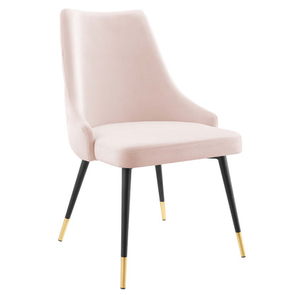 Modway Outlet Adorn Tufted Performance Velvet Dining Side Chair by Modway  Bar and Dining Furniture Pink - EEI-3907-PNK