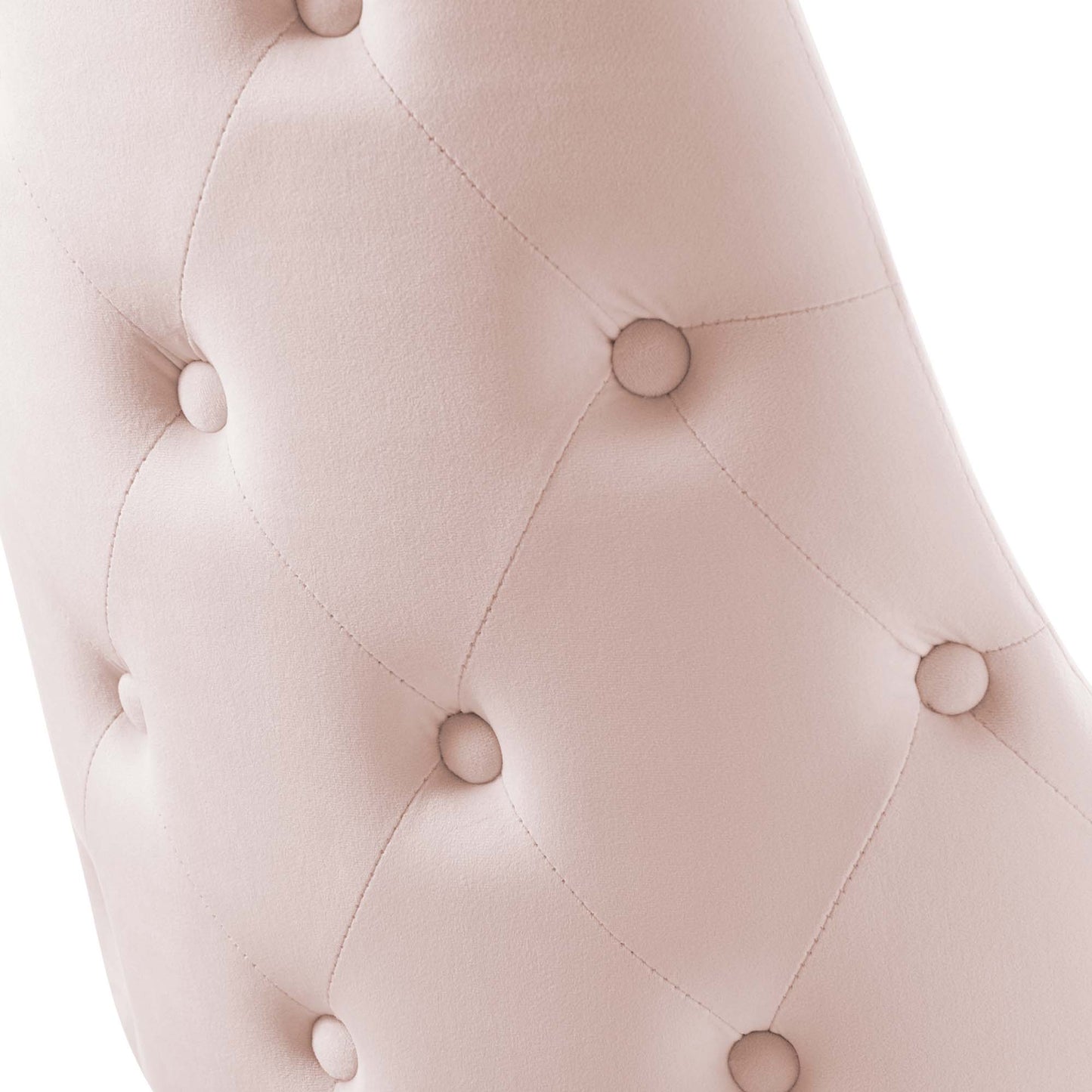 Modway Outlet Adorn Tufted Performance Velvet Dining Side Chair by Modway  Bar and Dining Furniture Pink - EEI-3907-PNK