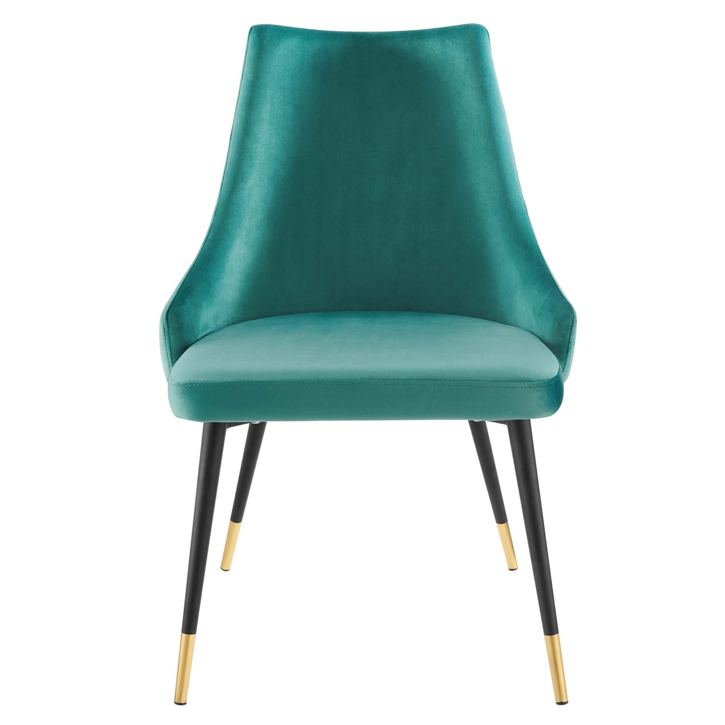 Modway Outlet Adorn Tufted Performance Velvet Dining Side Chair by Modway  Bar and Dining Furniture Teal - EEI-3907-TEA