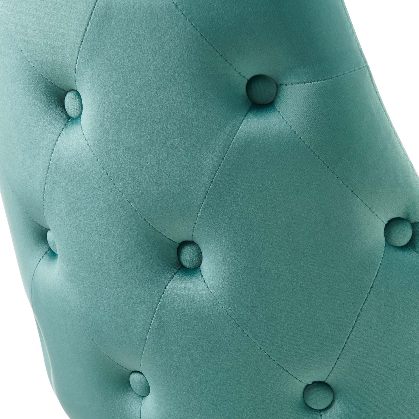 Modway Outlet Adorn Tufted Performance Velvet Dining Side Chair by Modway  Bar and Dining Furniture Teal - EEI-3907-TEA