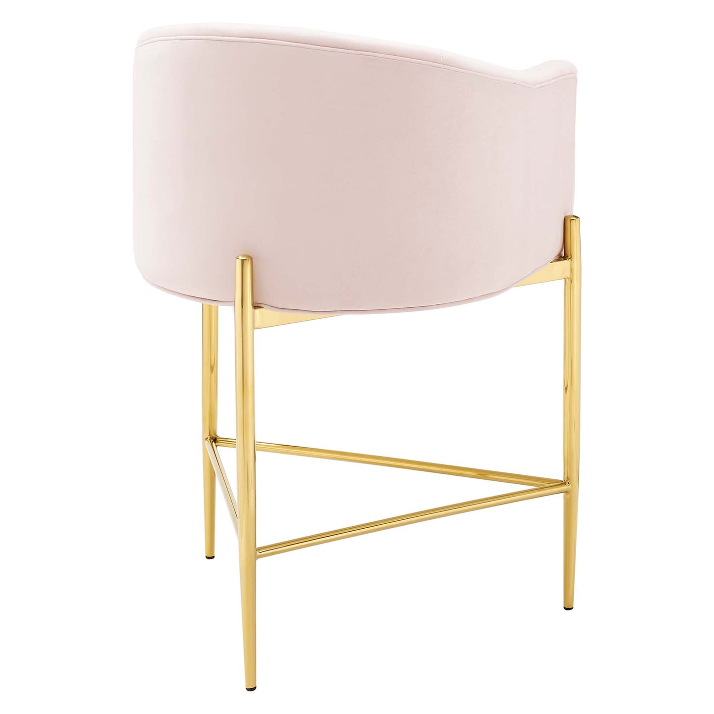 Modway Outlet Savour Tufted Counter Stool by Modway  Bar and Dining Furniture Pink - EEI-3910-PNK