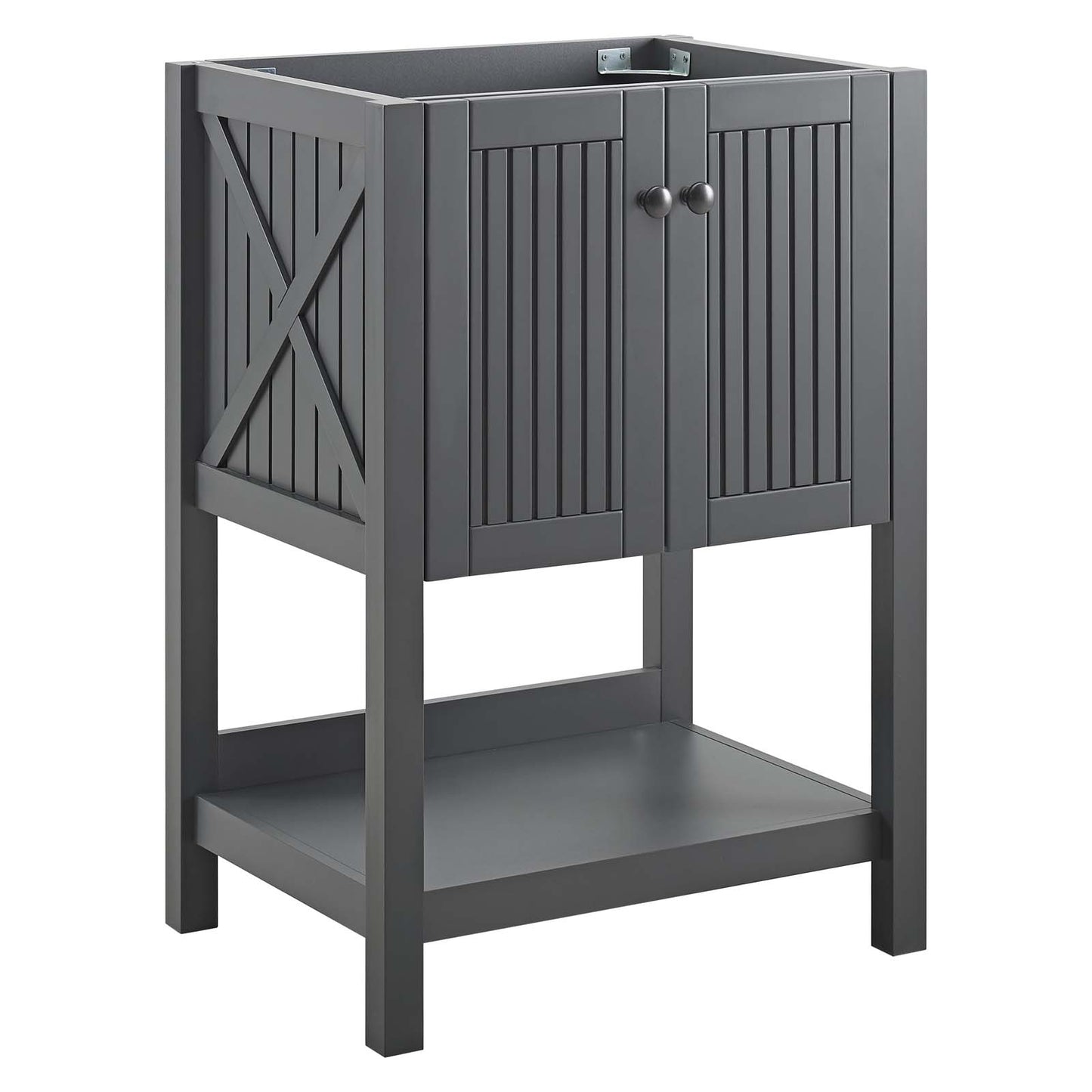 Modway Outlet Steam 23" Bathroom Vanity Cabinet (Sink Basin Not Included) by Modway  Bathroom Furniture Gray - EEI-3942-GRY