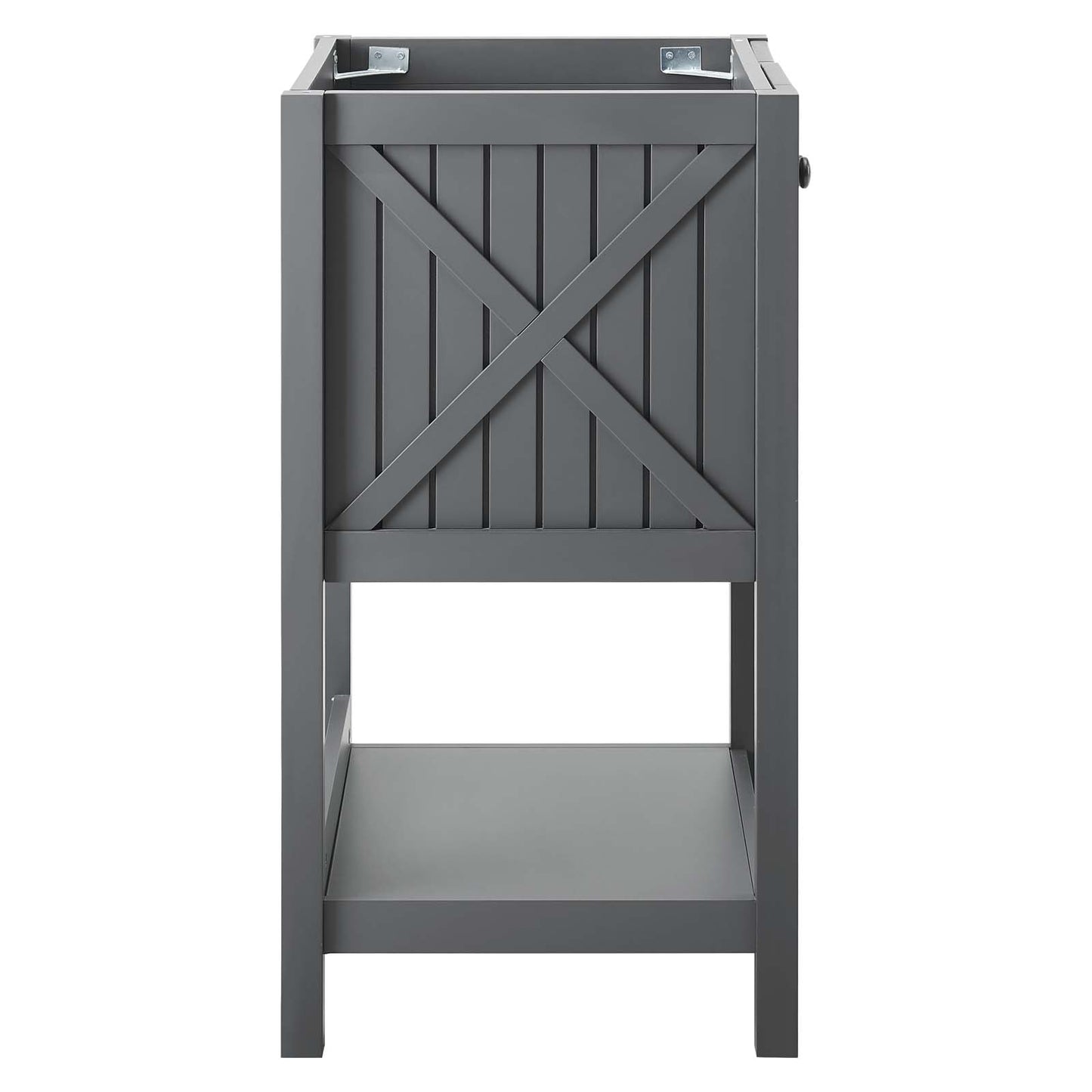 Modway Outlet Steam 23" Bathroom Vanity Cabinet (Sink Basin Not Included) by Modway  Bathroom Furniture Gray - EEI-3942-GRY