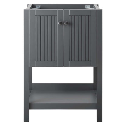 Modway Outlet Steam 23" Bathroom Vanity Cabinet (Sink Basin Not Included) by Modway  Bathroom Furniture Gray - EEI-3942-GRY