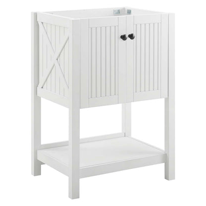 Modway Outlet Steam 23" Bathroom Vanity Cabinet (Sink Basin Not Included) by Modway  Bathroom Furniture White - EEI-3942-WHI