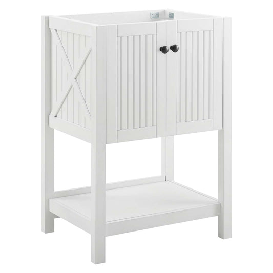Modway Outlet Steam 23" Bathroom Vanity Cabinet (Sink Basin Not Included) by Modway  Bathroom Furniture White - EEI-3942-WHI