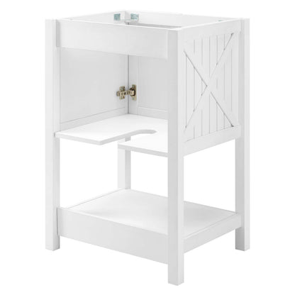 Modway Outlet Steam 23" Bathroom Vanity Cabinet (Sink Basin Not Included) by Modway  Bathroom Furniture White - EEI-3942-WHI