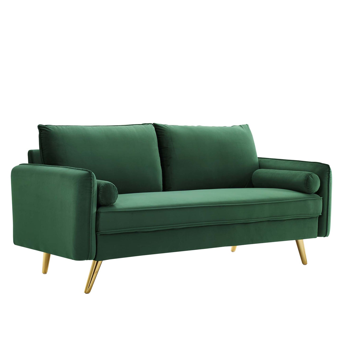 Modway Outlet Revive Performance Velvet Sofa by Modway  Living Room Furniture Emerald - EEI-3988-EME