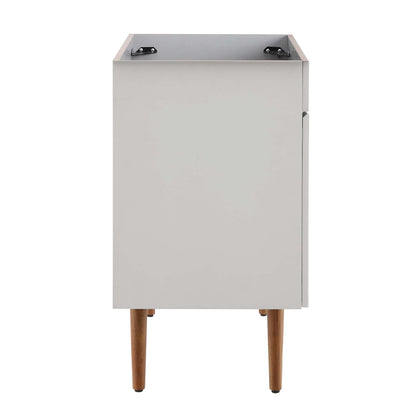 Modway Outlet Harvest 36" Bathroom Vanity Cabinet (Sink Basin Not Included) by Modway  Bathroom Furniture Gray Walnut - EEI-4044-GRY-WAL