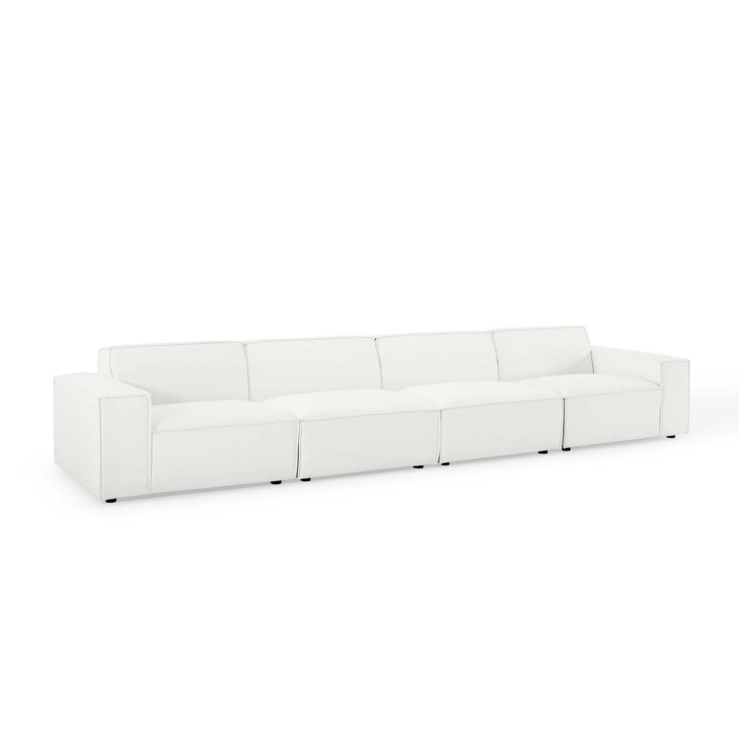Modway - Restore 4-Piece Sectional Sofa by Modway  Living Room Sofas and Armchairs White - EEI-4114-WHI