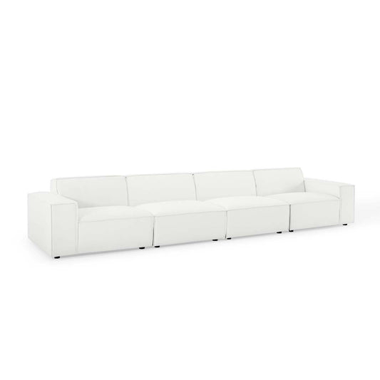 Modway - Restore 4-Piece Sectional Sofa by Modway  Living Room Sofas and Armchairs White - EEI-4114-WHI