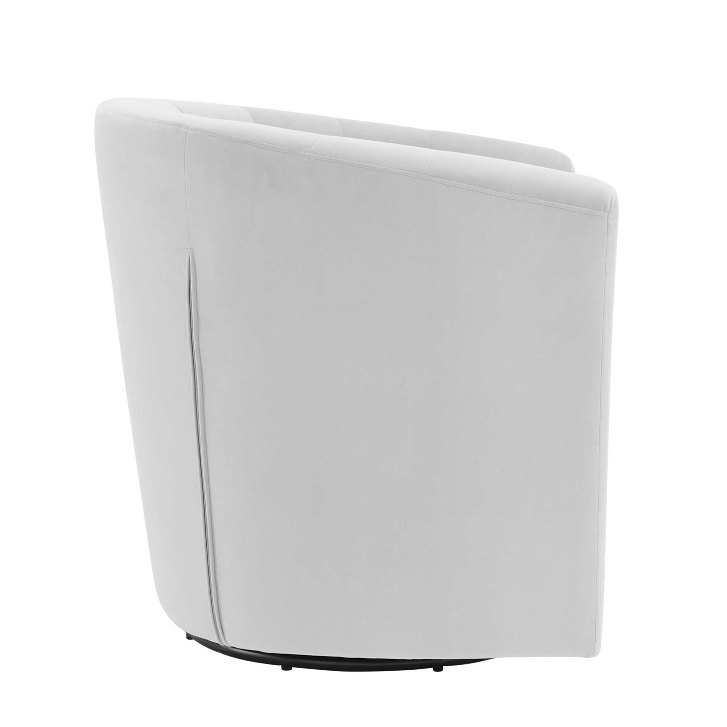 Modway - Prospect Tufted Performance Velvet Swivel Armchair by Modway  Living Room Sofas and Armchairs Gray - EEI-4138-LGR