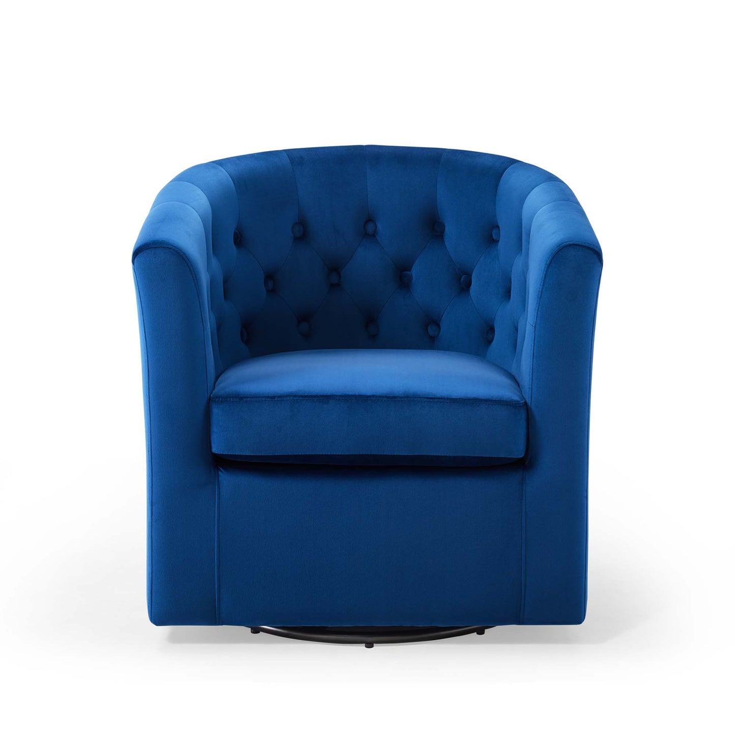 Modway Outlet Prospect Tufted Performance Velvet Swivel Armchair by Modway  Living Room Furniture Navy - EEI-4138-NAV