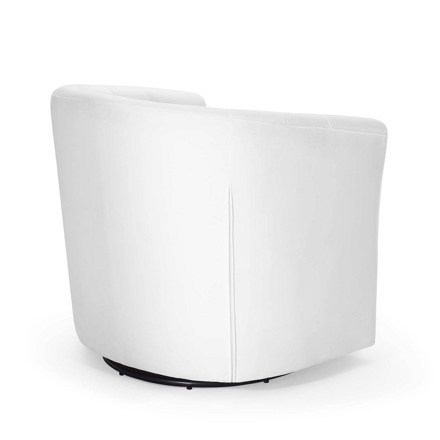 Modway - Prospect Tufted Performance Velvet Swivel Armchair by Modway  Living Room Sofas and Armchairs White - EEI-4138-WHI