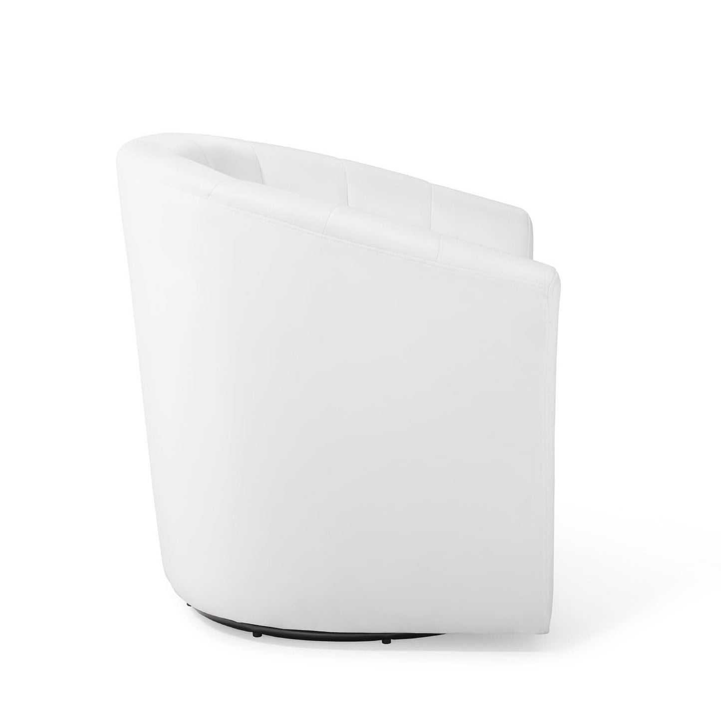 Modway - Prospect Performance Velvet Swivel Armchair by Modway  Living Room Sofas and Armchairs White - EEI-4139-WHI