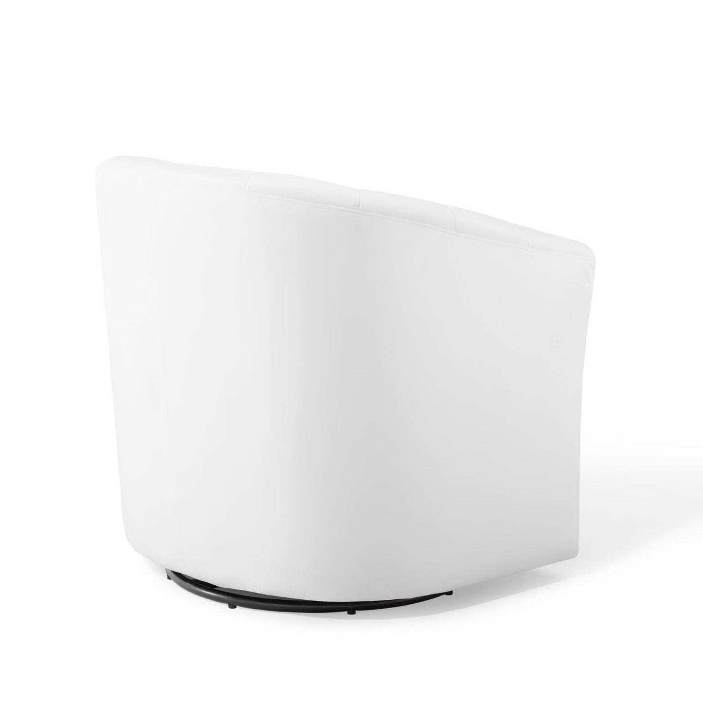 Modway - Prospect Performance Velvet Swivel Armchair by Modway  Living Room Sofas and Armchairs White - EEI-4139-WHI