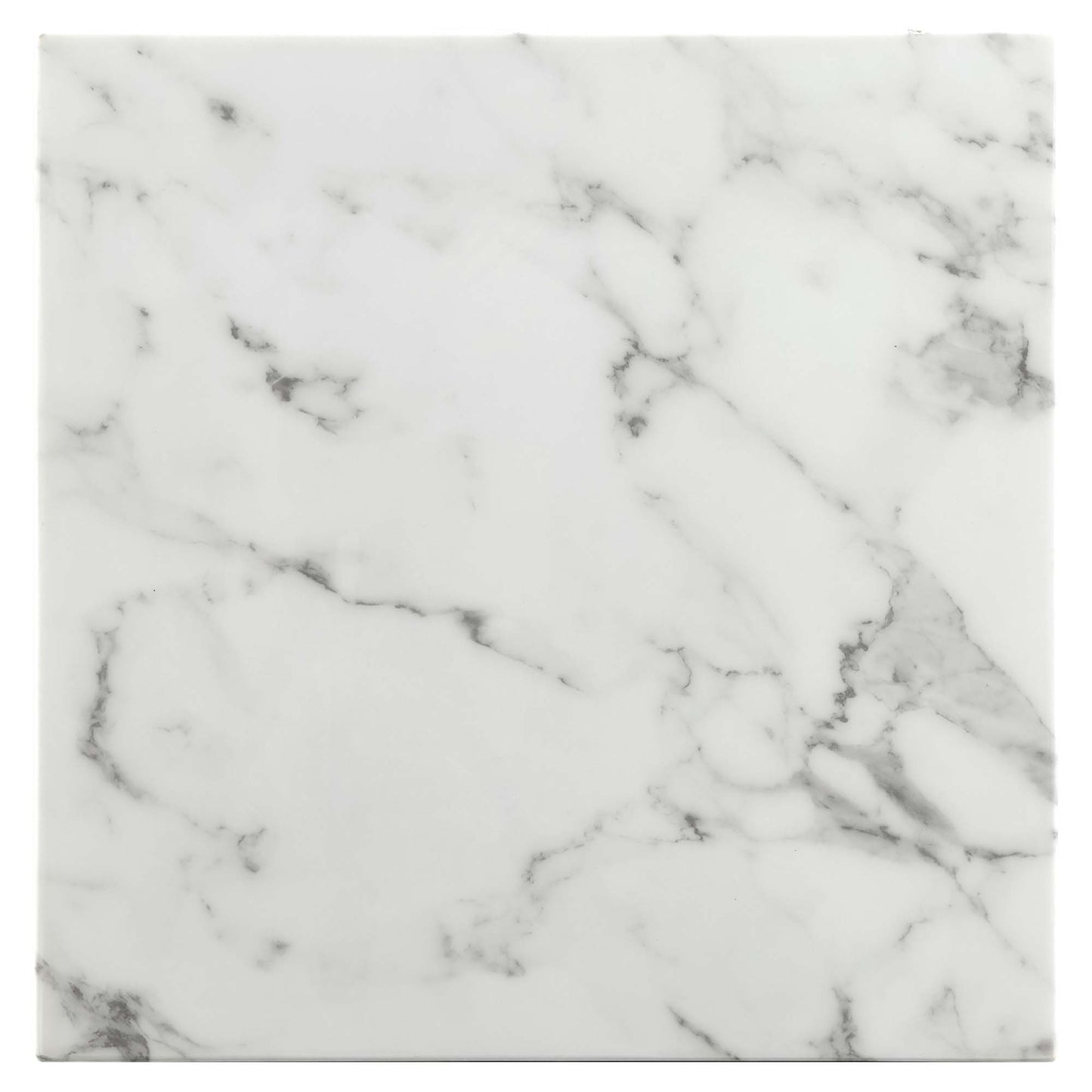 Modway Outlet Vertex Gold Metal Stainless Steel End Table by Modway  Living Room Furniture Gold White - EEI-4206-GLD-WHI