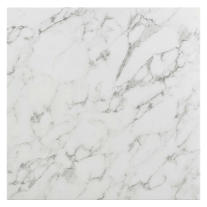 Modway Outlet Vertex Gold Metal Stainless Steel Coffee Table by Modway  Living Room Furniture Gold White - EEI-4207-GLD-WHI