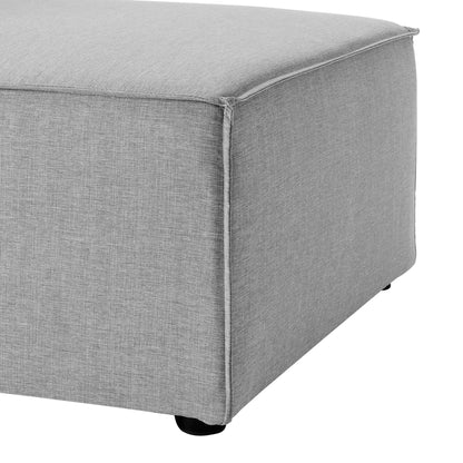 Modway - Saybrook Outdoor Patio Upholstered Sectional Sofa Armless Chair by Modway  Outdoor Furniture Sofa Sectionals Gray - EEI-4209-GRY