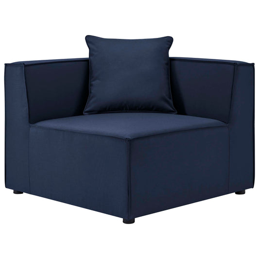 Modway - Saybrook Outdoor Patio Upholstered Sectional Sofa Corner Chair by Modway  Outdoor Furniture Sofa Sectionals Blue - EEI-4210-NAV