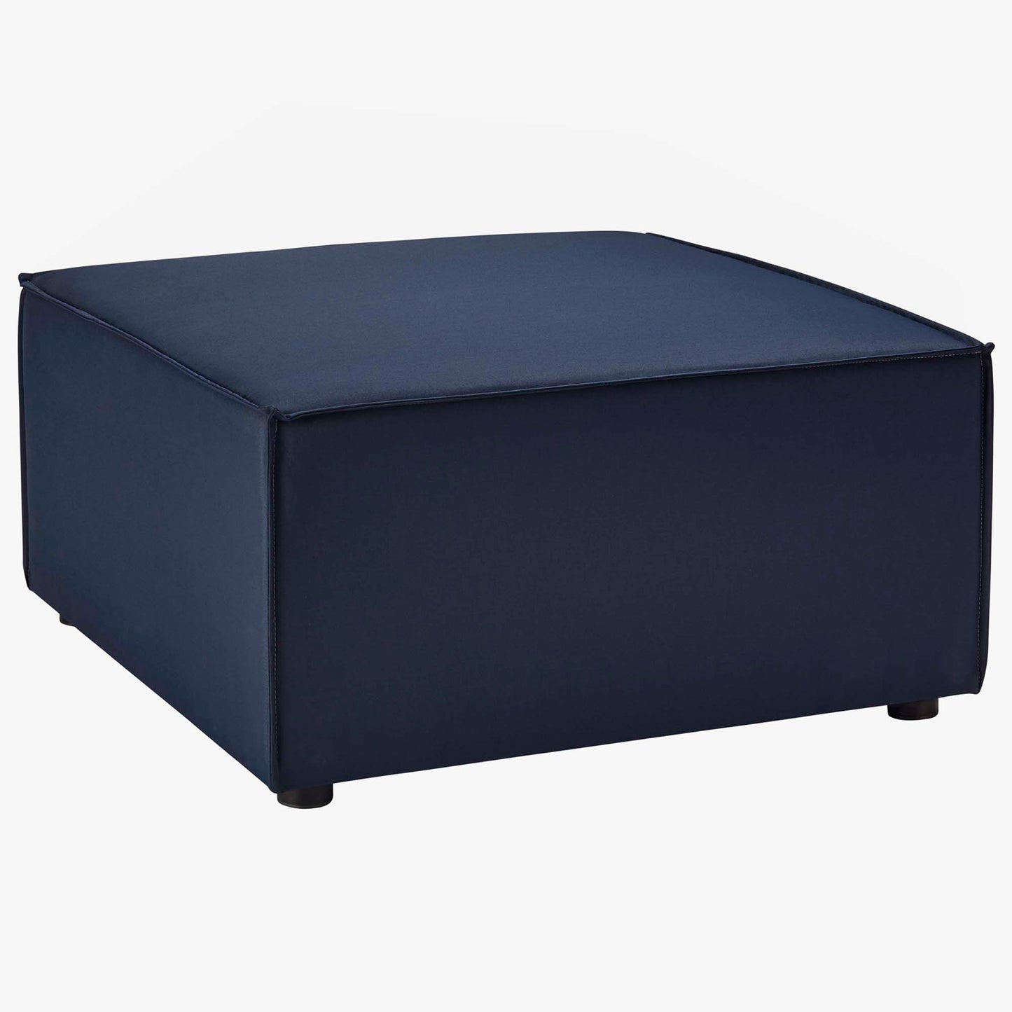 Modway - Saybrook Outdoor Patio Upholstered Sectional Sofa Ottoman by Modway  Outdoor Furniture Sofa Sectionals Blue - EEI-4211-NAV