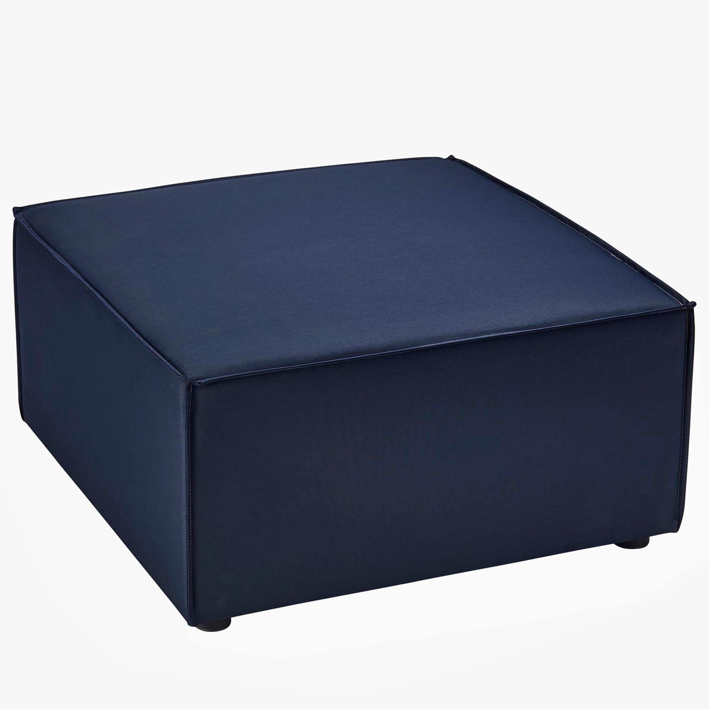 Modway - Saybrook Outdoor Patio Upholstered Sectional Sofa Ottoman by Modway  Outdoor Furniture Sofa Sectionals Blue - EEI-4211-NAV