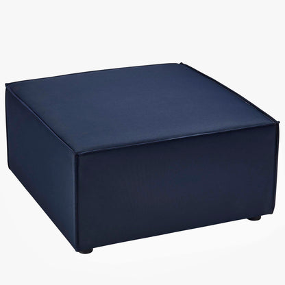 Modway - Saybrook Outdoor Patio Upholstered Sectional Sofa Ottoman by Modway  Outdoor Furniture Sofa Sectionals Blue - EEI-4211-NAV