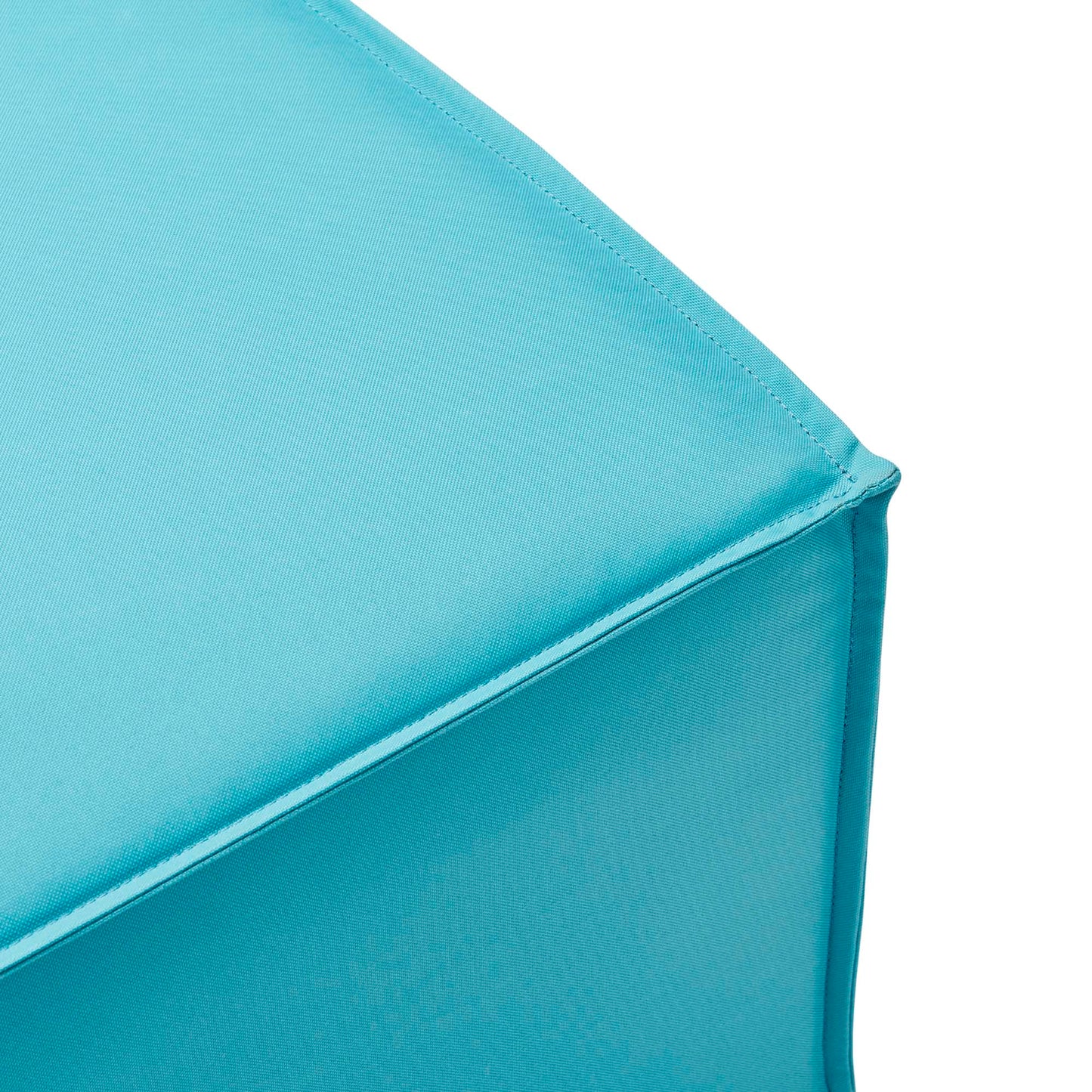 Modway Outlet Saybrook Outdoor Patio Upholstered Sectional Sofa Ottoman by Modway  Outdoor Furniture Furniture Turquoise - EEI-4211-TUR