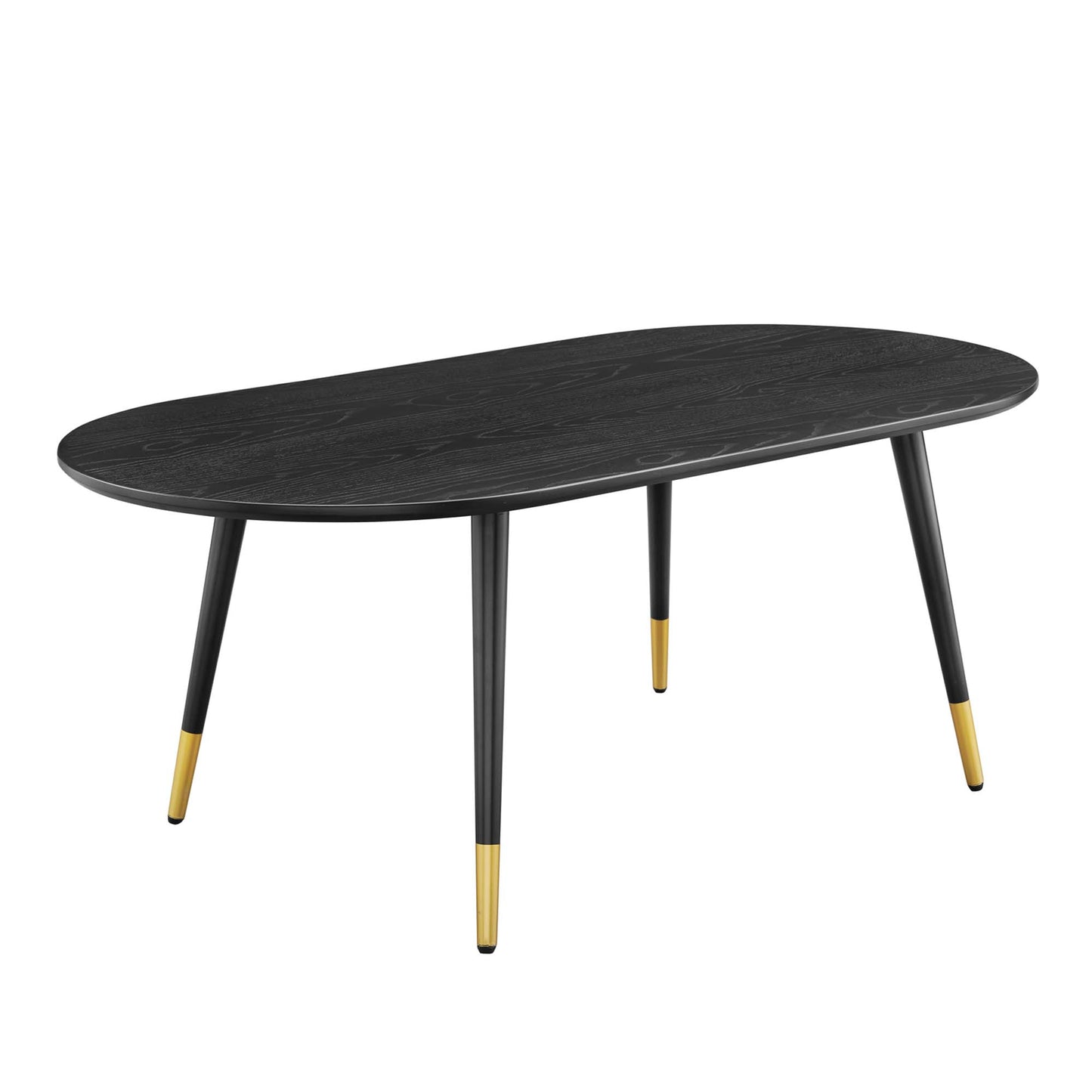 Modway Outlet Vigor 47" Oval Coffee Table by Modway  Living Room Furniture Black - EEI-4214-BLK
