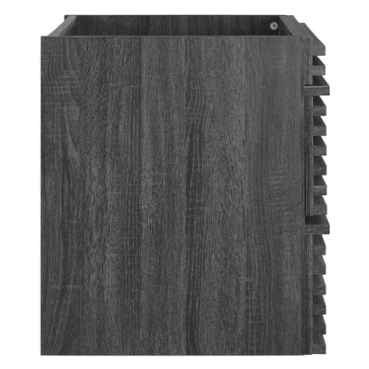 Modway - Render 24" Wall-Mount Bathroom Vanity Cabinet (Sink Basin Not Included) by Modway  Bathroom Vanities Brown - EEI-4338-CHA