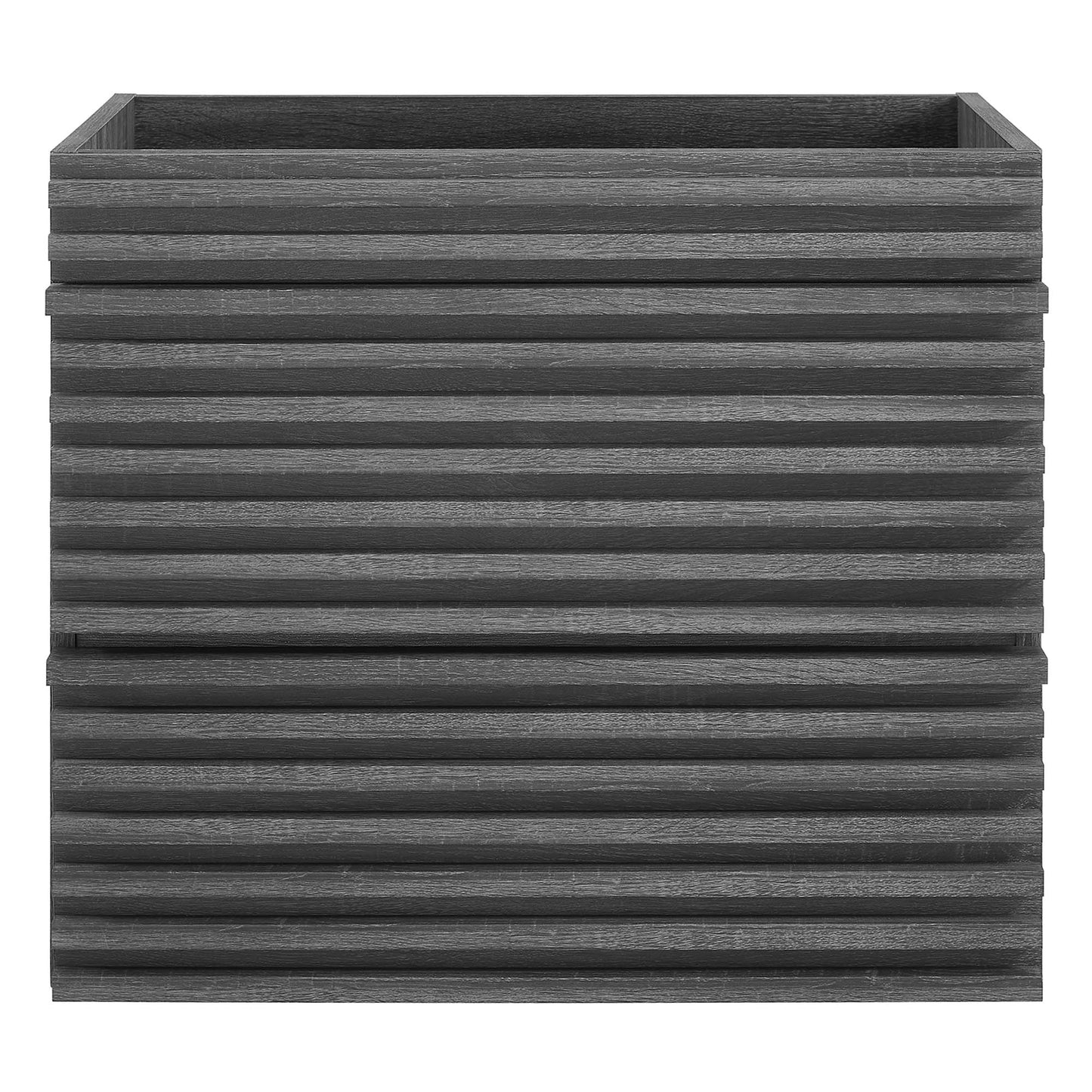 Modway - Render 24" Wall-Mount Bathroom Vanity Cabinet (Sink Basin Not Included) by Modway  Bathroom Vanities Brown - EEI-4338-CHA