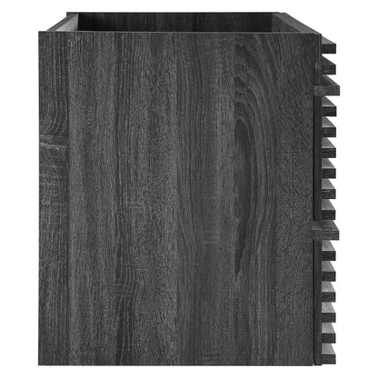 Modway - Render 36" Wall-Mount Bathroom Vanity Cabinet (Sink Basin Not Included) by Modway  Bathroom Vanities Brown - EEI-4339-CHA