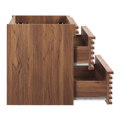 Modway - Render 36" Wall-Mount Bathroom Vanity Cabinet (Sink Basin Not Included) by Modway  Bathroom Vanities Brown - EEI-4339-WAL