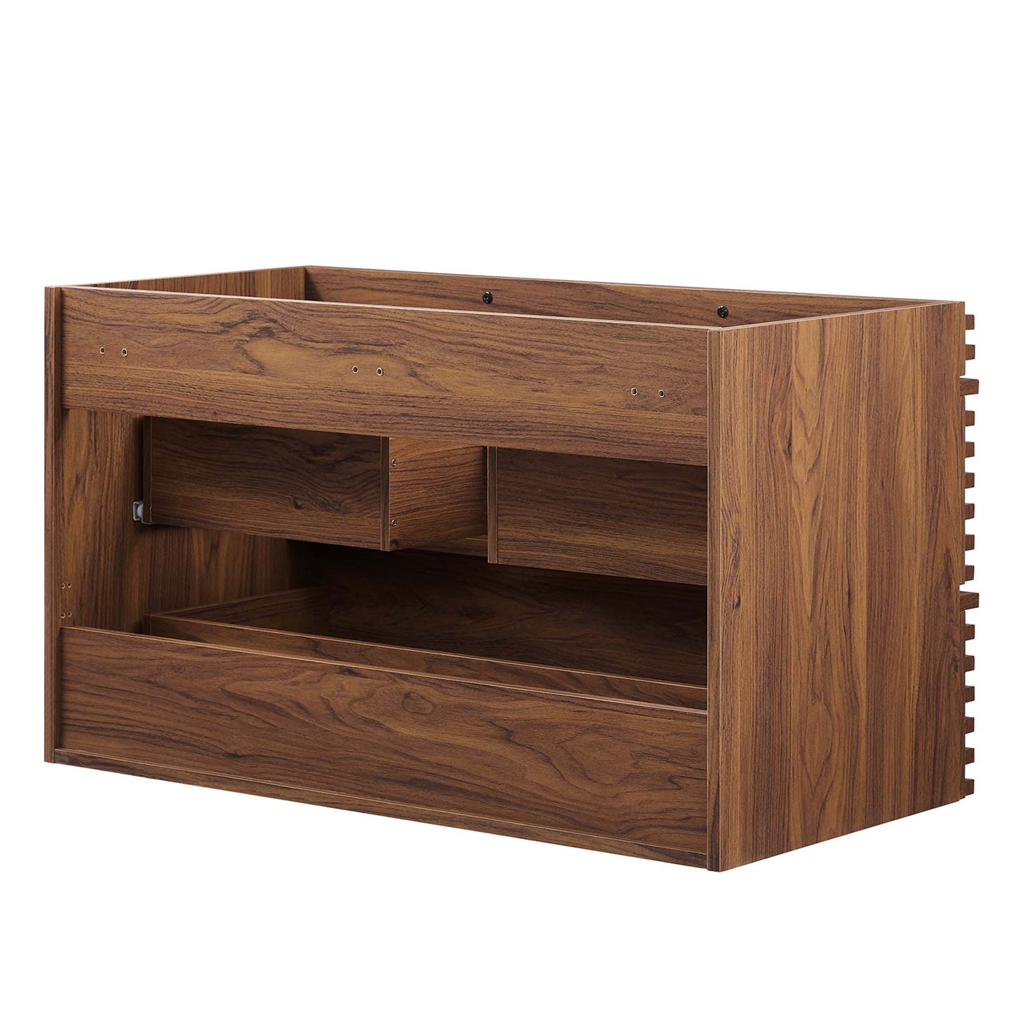 Modway - Render 36" Wall-Mount Bathroom Vanity Cabinet (Sink Basin Not Included) by Modway  Bathroom Vanities Brown - EEI-4339-WAL