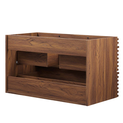 Modway - Render 36" Wall-Mount Bathroom Vanity Cabinet (Sink Basin Not Included) by Modway  Bathroom Vanities Brown - EEI-4339-WAL