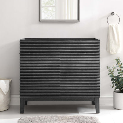 Modway - Render 36" Bathroom Vanity Cabinet by Modway  Bathroom Vanities Brown - EEI-4340-CHA