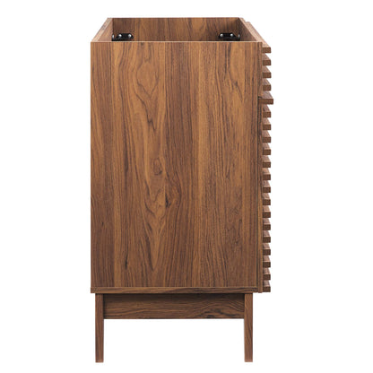 Modway - Render 48" Single Sink Compatible (not included) Bathroom Vanity Cabinet by Modway  Bathroom Vanities Brown - EEI-4341-WAL