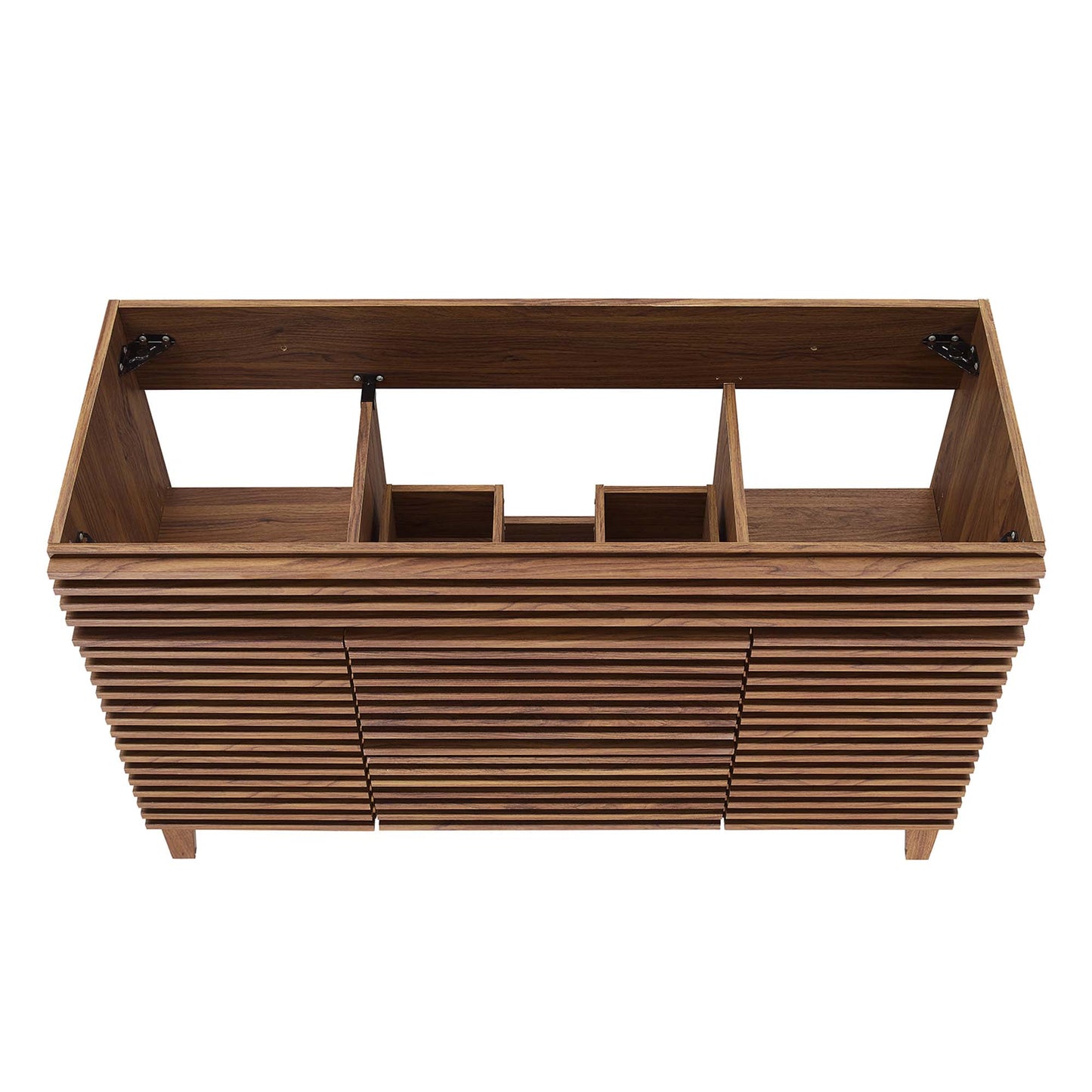 Modway - Render 48" Single Sink Compatible (not included) Bathroom Vanity Cabinet by Modway  Bathroom Vanities Brown - EEI-4341-WAL